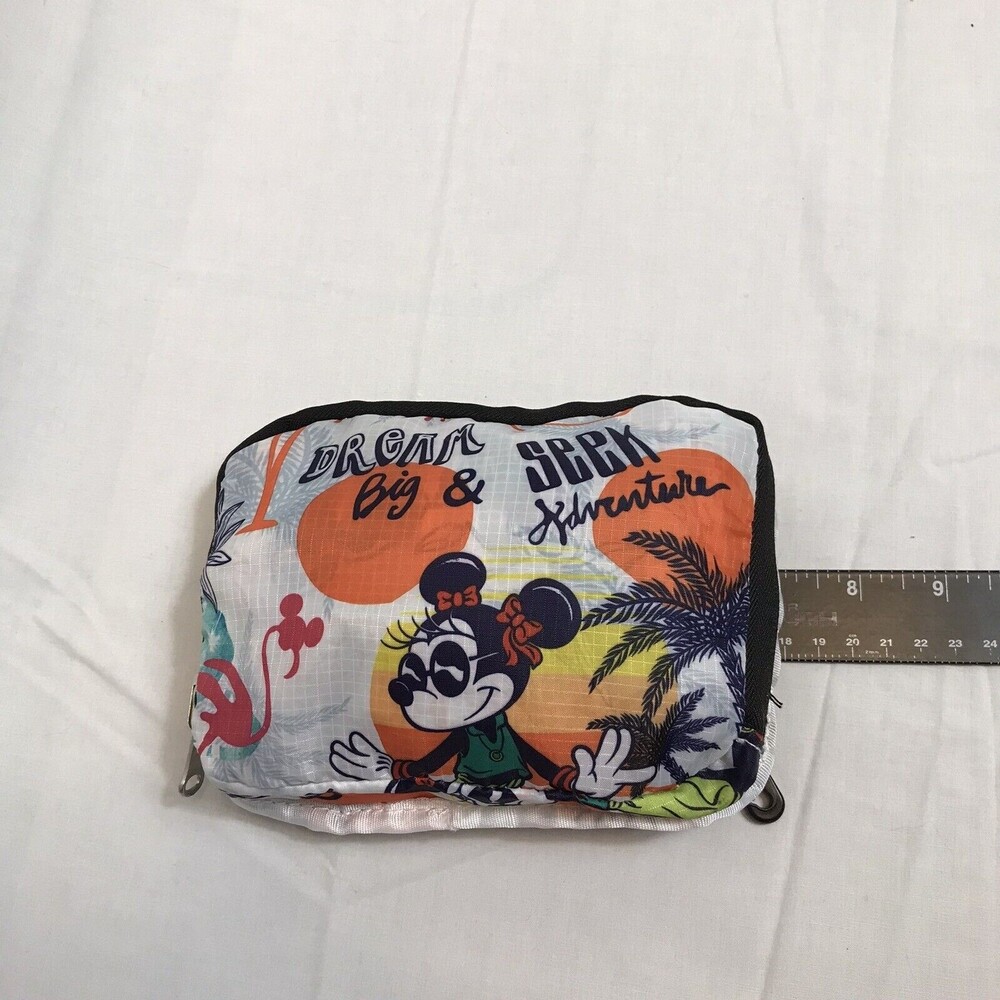 Disneyland Disney Parks Nylon Dream Big Seek Adventure Minnie Backpack - Picture 13 of 14
